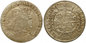 Augustus III the Sas 
POLSKA / POLAND / POLEN / SACHSEN / SAXONY / FRIEDRICH AUGUST II / DRESDEN / LEIPZIG

August III Sas. Ort (18 groszy) 1754, L...
