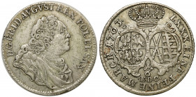 Augustus III the Sas 
POLSKA / POLAND / POLEN / SACHSEN / SAXONY / FRIEDRICH AUGUST II / DRESDEN / LEIPZIG

August III Sas. 1/3 Taler (thaler)a 176...