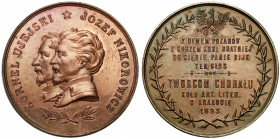 Medals and plaques
POLSKA/ POLAND/ POLEN / POLOGNE / POLSKO

Poland under partitions. Medal 1893 Kornel Ujejski and Jzef Nikorowicz - sick 

Aw: ...