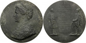Medals and plaques
POLSKA/ POLAND/ POLEN / POLOGNE / POLSKO

Poland under partitions. Medal 1916 - Izabella Croy, zinc 

Ładnie zachowany. Strzał...