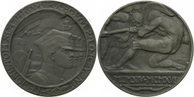 Medals and plaques
POLSKA/ POLAND/ POLEN / POLOGNE / POLSKO

Poland under partitions. Medal 1916, Vienna - Legionnaires l zakom, zinc 

Ładnie za...