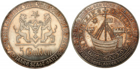 Medals and plaques
POLSKA/ POLAND/ POLEN / POLOGNE / POLSKO

Medal 1976 modeled on Koga 5 guilders 

Menniczy egzemplarz. Kolorowa patyna.

Det...