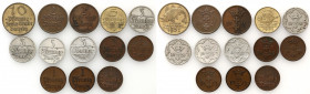 Danzig 
POLSKA / POLAND / POLEN / DANZIG / WOLNE MIASTO GDANSK

Wolne Miasto Gdansk (Danzig)/Danzig. 1 do 10 fenigów 1923-1932, set 13 coins 

Ob...