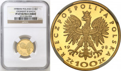 Polish Gold Coins since 1949
POLSKA / POLAND / POLEN / GOLD / ZLOTO

III RP. 100 zlotych 1998 Zygmunt III Waza NGC PF69 ULTRA CAMEO (2 MAX) 

Men...