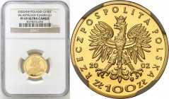 Polish Gold Coins since 1949
POLSKA / POLAND / POLEN / GOLD / ZLOTO

III RP. 100 zlotych 2002 Władysław Jagiełło NGC PF69 ULTRA CAMEO (2 MAX) 

M...