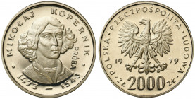 PROBE coins Poland after 1945
POLSKA / POLAND / POLEN / PATTERNPRL. PROBE / SPECIMEN

PRL. PROBA / PATTERN Nickel 2.000 zlotych 1979 Kopernik 

P...