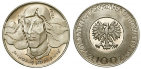 PROBE coins Poland after 1945
POLSKA / POLAND / POLEN / PATTERNPRL. PROBE / SPECIMEN

PRL. PROBA / PATTERN Nickel 100 zlotych 1973 - Nicholas Koper...