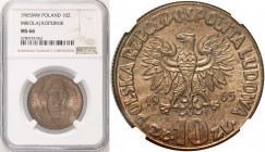 Polish collector coins - PRL
POLSKA / POLAND/ POLEN / POLOGNE / POLSKO

PRL. 10 zlotych 1965 Kopernik (ze znakiem) NGC MS66 (2 MAX) 

Druga najwy...