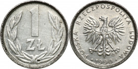 Polish collector coins - PRL
POLSKA / POLAND/ POLEN / POLOGNE / POLSKO

PRL. 1 zloty 1990 pierścienia modelującego - PROBA / PATTERN TECHNOLOGICZNA...
