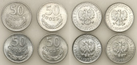 Polish collector coins - PRL
POLSKA / POLAND/ POLEN / POLOGNE / POLSKO

PRL. 50 gorszy 1957 - 1972, set 4 pieces 

Pięknie zachowane egzemplarz n...