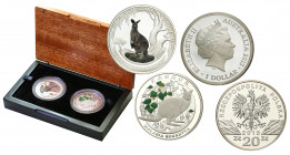 Polish collector coins after 1949
POLSKA / POLAND / POLEN / POLOGNE / POLSKO

Poland / Australia. set Kangaroos of the World $ 1 + 20 zlotys 2013 s...