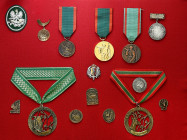Decorations, Orders, Badges
POLSKA / POLAND / POLEN / POLSKO / RUSSIA / LVIV

Badges, medals and stamps - hunters, set 15 pieces 

Bardzo dobry i...