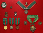 Decorations, Orders, Badges
POLSKA / POLAND / POLEN / POLSKO / RUSSIA / LVIV

Badges and medals - hunting and hunting, set 12 pieces 

Bardzo dob...