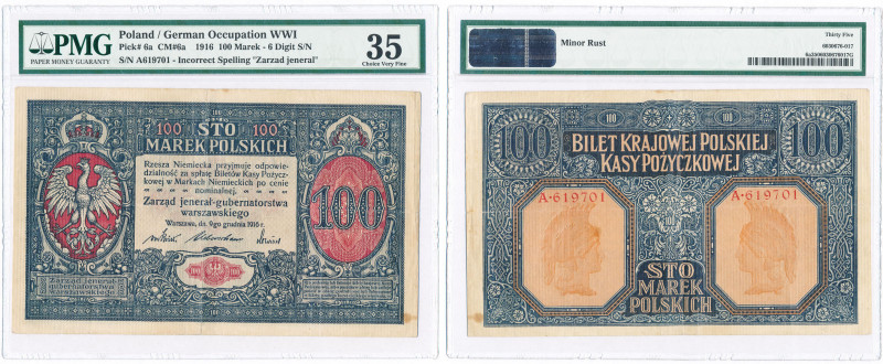 Polish Banknotes 1916-1948
POLSKA/ POLAND/ POLEN / PAPER MONEY / BANKNOT

100...