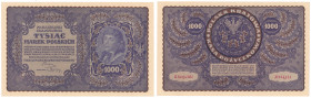 Polish Banknotes 1916-1948
POLSKA/ POLAND/ POLEN / PAPER MONEY / BANKNOT

1.000 marek polskich 1919 II series BN 

Wyśmienicie zachowany.Lucow 40...