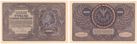Polish Banknotes 1916-1948
POLSKA/ POLAND/ POLEN / PAPER MONEY / BANKNOT

1.000 marek polskich 1919 I series BE 

Wyśmienicie zachowany.Lucow 404...