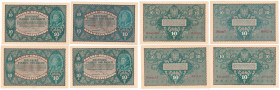 Polish Banknotes 1916-1948
POLSKA/ POLAND/ POLEN / PAPER MONEY / BANKNOT

10 marek polskich 1919, series II series T, EG x 2, AY, set 4 pieces 

...
