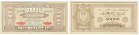 Polish Banknotes 1916-1948
POLSKA/ POLAND/ POLEN / PAPER MONEY / BANKNOT

50.000 marek polskich 1922 series N - EXCELLENT 

Piękny egzemplarz i r...