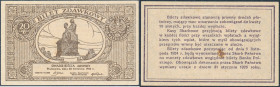 Polish Banknotes 1916-1948
POLSKA/ POLAND/ POLEN / PAPER MONEY / BANKNOT

20 groszy 1924 bez oznaczenia serii i numeracji 

Banknot bez oznaczeni...