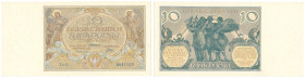 Polish Banknotes 1916-1948
POLSKA/ POLAND/ POLEN / PAPER MONEY / BANKNOT

10 zlotych 1929 series EI 

Emisyjny stan zachowania.Lucow 648 (R0); Mi...