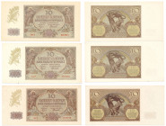 Polish Banknotes 1916-1948
POLSKA/ POLAND/ POLEN / PAPER MONEY / BANKNOT

10 zlotych 1940, series J, H, L, set 3 pieces 

Pięknie zachowane.Lucow...