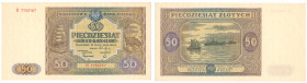 Polish Banknotes 1916-1948
POLSKA/ POLAND/ POLEN / PAPER MONEY / BANKNOT

50 zlotych 1946 series H 

Piękny egzemplarz i bardzo rzadki w takim st...