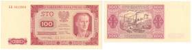 Polish Banknotes 1916-1948
POLSKA/ POLAND/ POLEN / PAPER MONEY / BANKNOT

100 zlotych 1948 series ER 

Banknot po fachowej konserwacji.Lucow 1296...