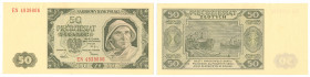 Polish Banknotes 1916-1948
POLSKA/ POLAND/ POLEN / PAPER MONEY / BANKNOT

50 zlotych 1948 series EN - BEAUTIFUL 

Emisyjny stan zachowania.Lucow ...
