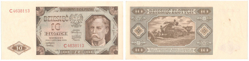 Polish Banknotes 1916-1948
POLSKA/ POLAND/ POLEN / PAPER MONEY / BANKNOT

10 ...