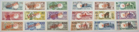 Banknotes of the Polish Peoples Republic and the Third Republic of Poland
POLSKA/ POLAND/ POLEN / PAPER MONEY / BANKNOT

Komplet Miasta SPECIMEN / ...