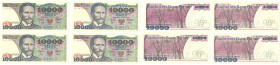 Banknotes of the Polish Peoples Republic and the Third Republic of Poland
POLSKA/ POLAND/ POLEN / PAPER MONEY / BANKNOT

10.000 zlotych 1987, 1988,...