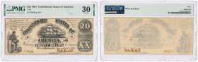 World Banknotes
POLSKA / POLAND / POLEN / PAPER MONEY / BANKNOTE

USA. 20 dolarów 1861 PMG VF30 

Po wybuchu wojny domowej w 1861 r. nowo utworzo...