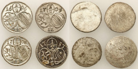 Austria
WORLD COINS

Austria, Salzburg. 1/2 Krajcara 1696, 1705, 1707, 1753, set 4 pieces - BEAUTIFUL 

Jan Ernest graf Thun i Hohenstein (1687–1...