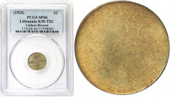 Lithuania
WORLD COINS

Lithuania. PROBA/PATTERN single-sided 1 centas (centai) 1925 PCGS SP66 (2 MAX)

Próbna, jednostronna odbitka międzywojenne...