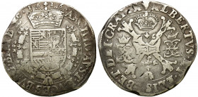 Netherlands
WORLD COINS

Spanish Netherlands, Albert and Elizabeth (1598-1621). Patagon 1616, Antwerp 

Patyna.Davenport 4432; Delmonte 254

De...