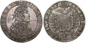 Germany
WORLD COINS

Austria. Ferdinand III (1637-1657). Thaler 1639, Vienna 

Wiekowa patyna. Ślady dawnego czyszczenia na awersie. Bardzo ładni...