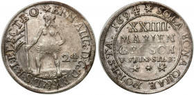 Germany
WORLD COINS

Germany (Deutschland), Braunschweig-Calenberg-Hannover. Ernst August (1679-1698). 24 Mariengroschen, 1694 - NO 

Bardzo ładn...