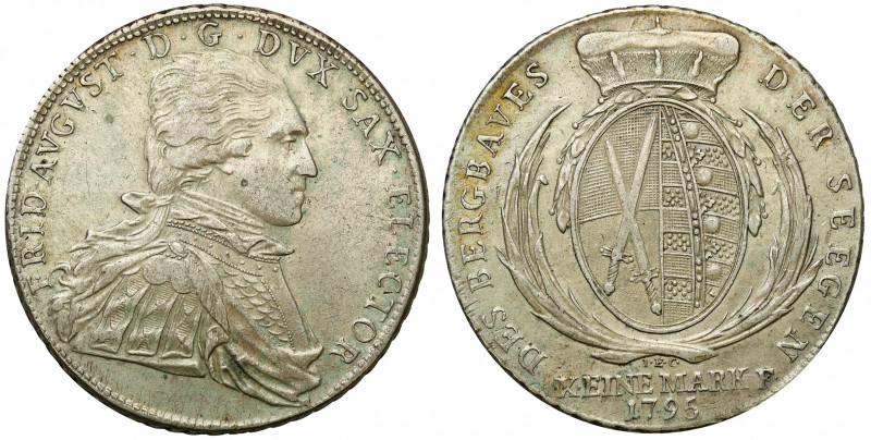 Germany
WORLD COINS

Saxony. Frederick Augustus III (1763-1806). Thaler 1795 ...