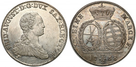 Germany
WORLD COINS

Germany (Deutschland), Saxony. Frederick Augustus III. Gulden (2/3 Thaler) 1768 EDC, Dresden - BEAUTIFUL 

Moneta czyszczona...