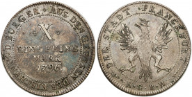Germany
WORLD COINS

Germany (Deutschland), Fraankfurt. X Eine Feine Mark - Thaler 1796 - NO 

Wiekowa patyna. Bardzo ładnie zachowany egzemplarz...