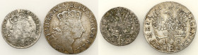 Germany
WORLD COINS

Germany (Deutschland), Prussia. Frederick II (1740-1786). Ort 1765, 3 groszy 1765 E, King King, set of 2 coins 

Zestaw 2 mo...