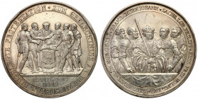 Germany
WORLD COINS

Germany (Deutschland), Saxony. Medal 1829 

Lekko podgięty krążek, zapiłowania rantu. Dużo połysku w tle.

Details: 23,51 ...