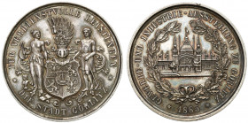 Germany
WORLD COINS

Silesia. Grlitz - Zgorzelec. Medal 1885 for well-deserved work at the trade and industrial exhibition, silver - BEAUTIFUL 

...