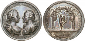 Germany
WORLD COINS

lsk / Germany (Deutschland). Friedrich August III. (1763-1806). Medal 1766 wedding of the Duke of Cieszyn with Maria Krystyna,...