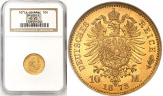 Germany
WORLD COINS

Germany (Deutschland) Prussia. 10 Mark 1872 A Berlin NGC MS65 - EXCELLENT 

Wspaniale zachowany egzemplarz z doskonale zacho...