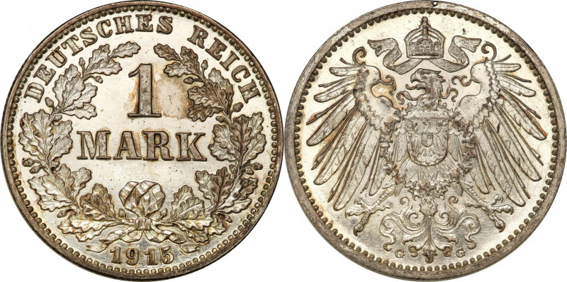 Germany
WORLD COINS

Germany (Deutschland), Empire. marek (mark) 1915 A, Berl...