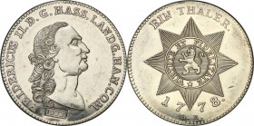 Germany
WORLD COINS

Germany (Deutschland). Thaler 1778 - new minting from 1977, silver 

Odbitka w srebrze niezwykle rzadkiego talar.&nbsp;Ryski...