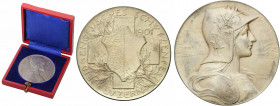 Switzerland
WORLD COINS

Switzerland, Lucerne. Canton shooting medal 1901, silver 

Aw.: Herb z gałązką laurową na krzyżu , dookoła napis: EIDGEN...
