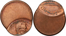 USA
WORLD COINS

USA. 1 cent from 1959 Lincoln - MINT ERROR 

Duże przesunięcie stempla.Patyna.

Details: 2,51 g 
Condition: 1- (UNC-)
