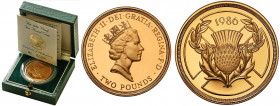 Great Britain
WORLD COINS

Great Britain. Elizabeth II. 2 pounds 1986 

Menniczy egzemplarz. Dołączone oryginalne pudełko i certyfikat.KM 996.b
...